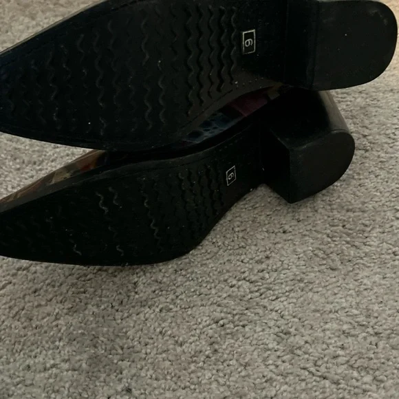 Nomad Corkys Women Rubber Rain Boots Western Cowboy BOHO Hippie Chic Size 9 - Picture 6 of 7